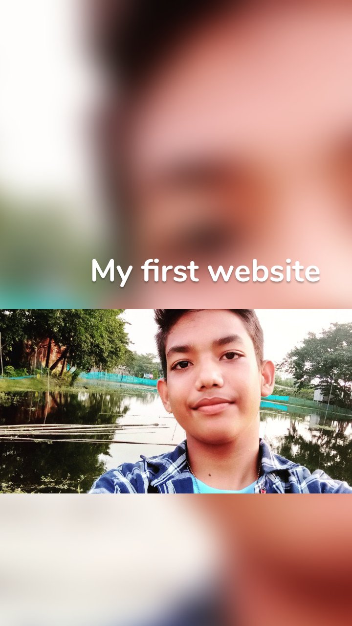 My first website
